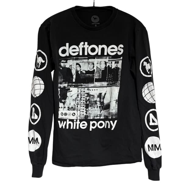 Deftones 데프톤즈 화이트포니 빈티지 밴드티 롱슬리브 S