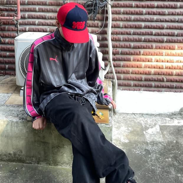 푸마 일본판 올드스쿨 트랙탑