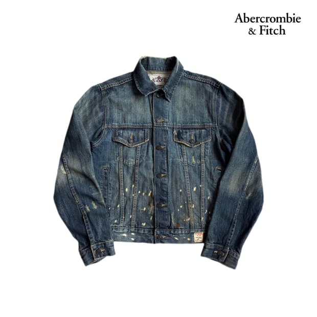 아베크롬비 Y2K 워싱 빈티지 트러커 데님자켓