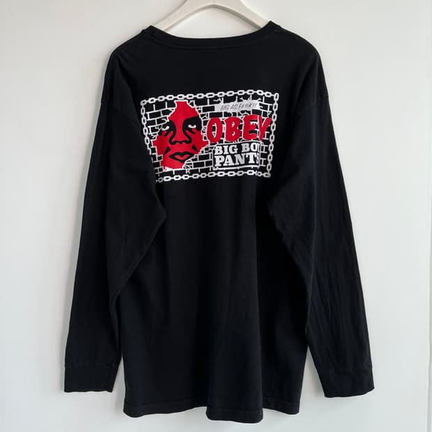 OBEY 빅보이 팬츠 롱슬리브 티셔츠 긴팔