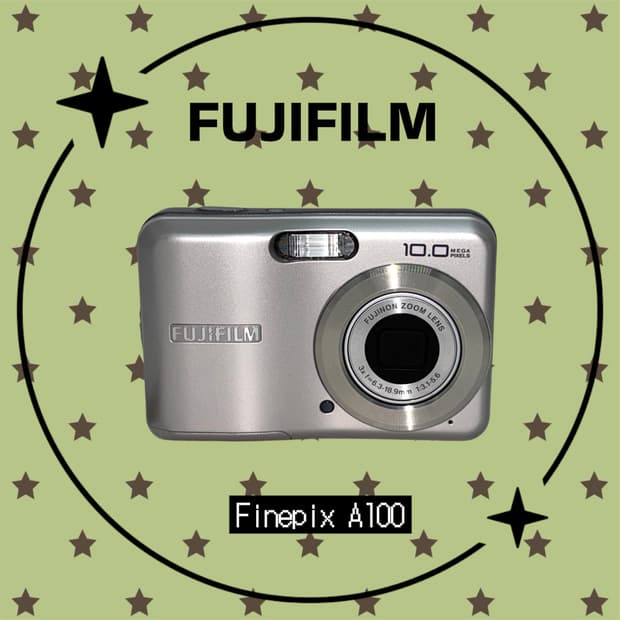 후지필름 a100 빈티지 디지털카메라 