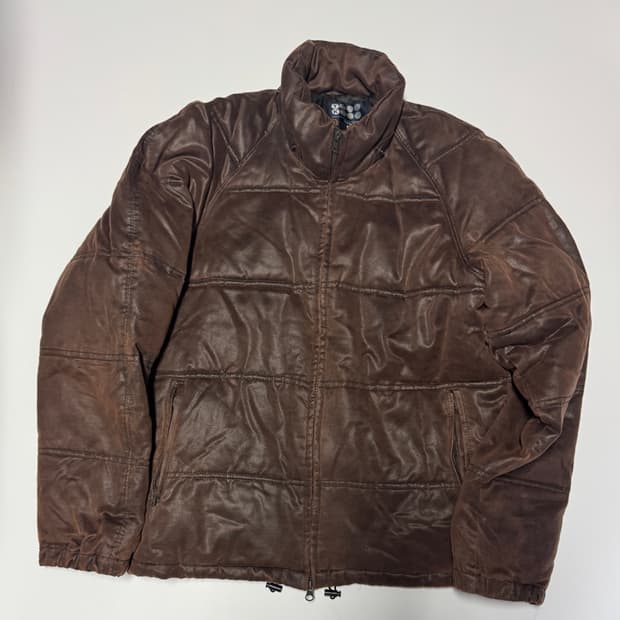 희귀!! 타케오키쿠치 일본 빈티지 브라운 점퍼 L