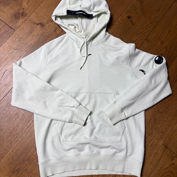 CP 컴퍼니 렌즈 후드티 XL 연한 그린