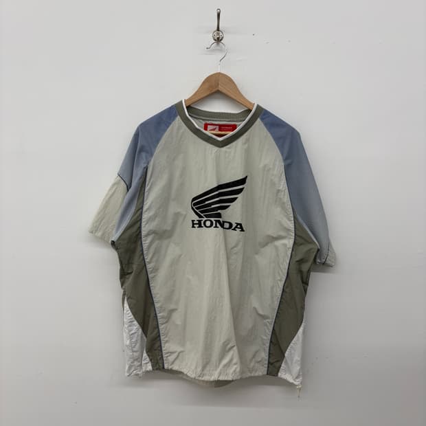혼다 Honda 반팔 바람막이 티셔츠 남성 XL