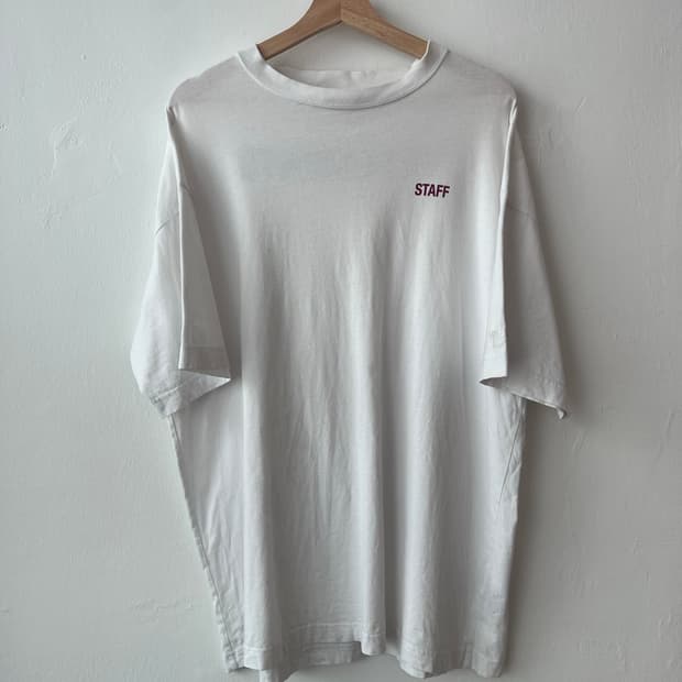 베트멍 18ss 스탭 티셔츠 M