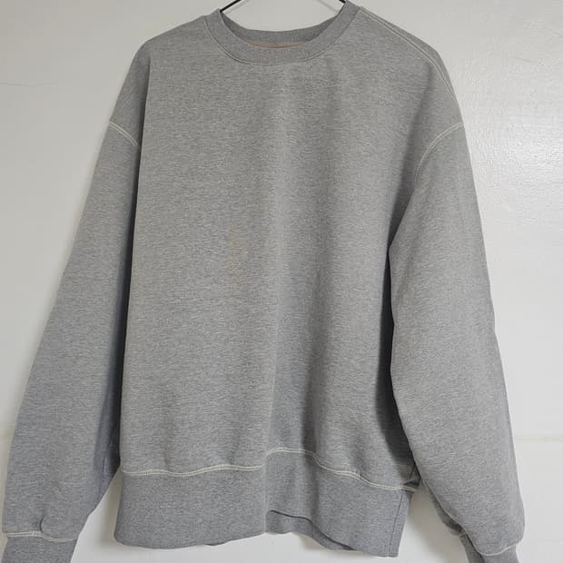 러프사이드 오버사이즈 스웻셔츠