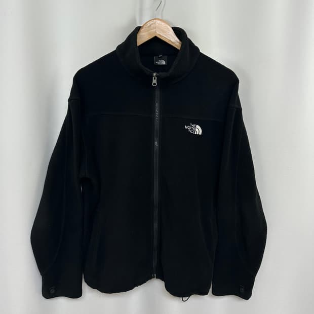노스페이스 남자 기모 집업자켓 검정 105  EO