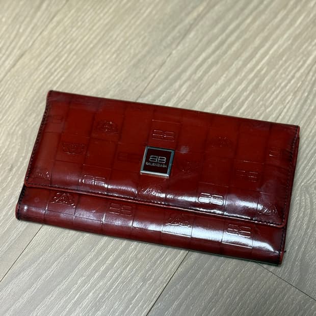 정품 발렌시아가 빈티지 지갑