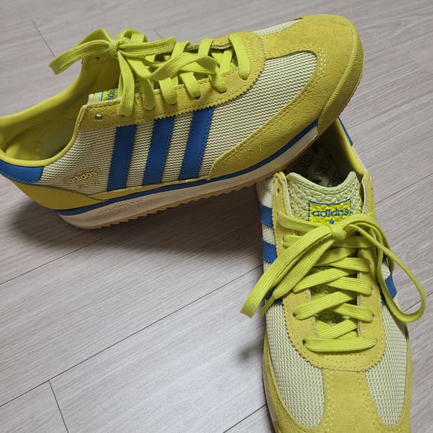 아디다스 SL 72 RS 옐로우/블루 275미리
