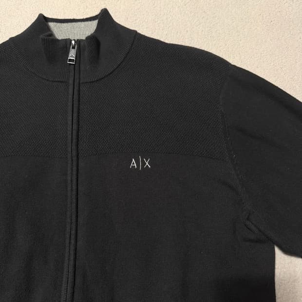 Armani Exchange 니트 집업