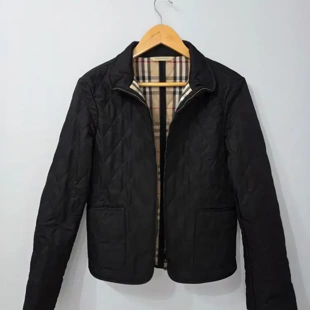 버버리 네오르 퀼팅 자켓 블랙 ~슬림66