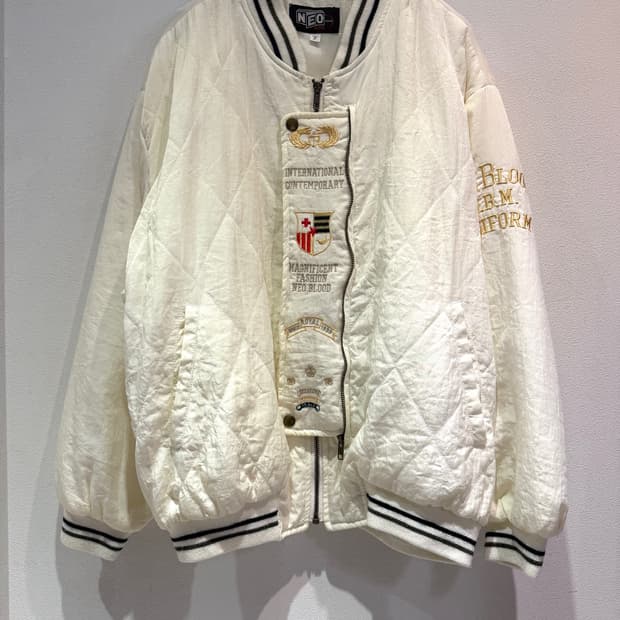 Neo Blood Vintage 90s Quilting Bomber