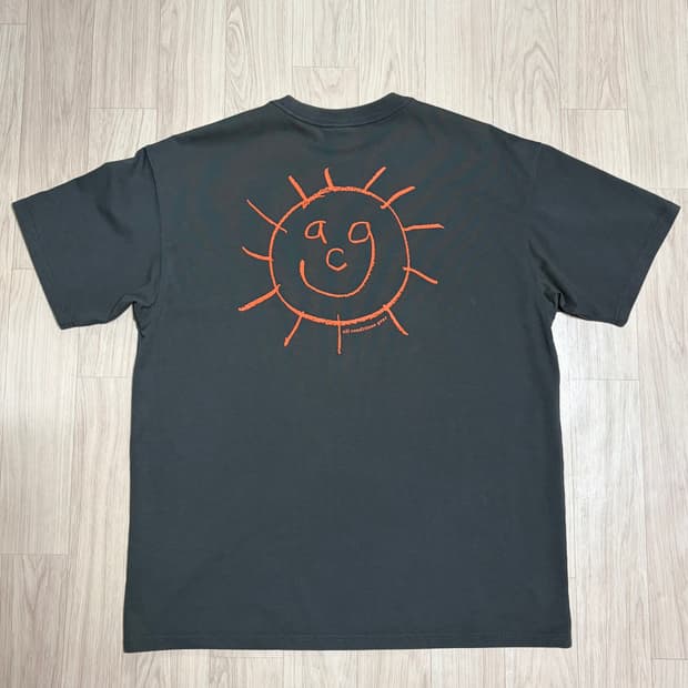 [L] 나이키 ACG 선샤인 반팔 티셔츠 차콜 다크 그레이