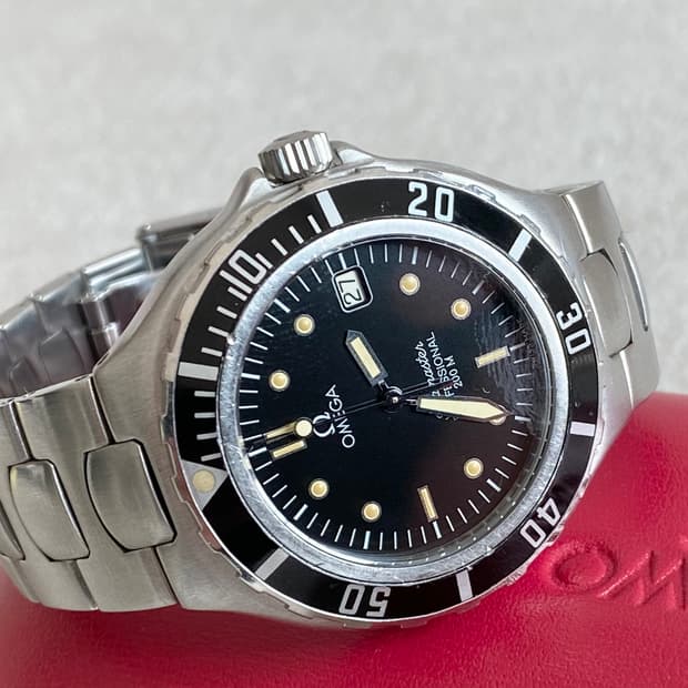 오메가 씨마스터 프로페셔널 200M 쿼츠 스틸 36MM 미듐 프리본드