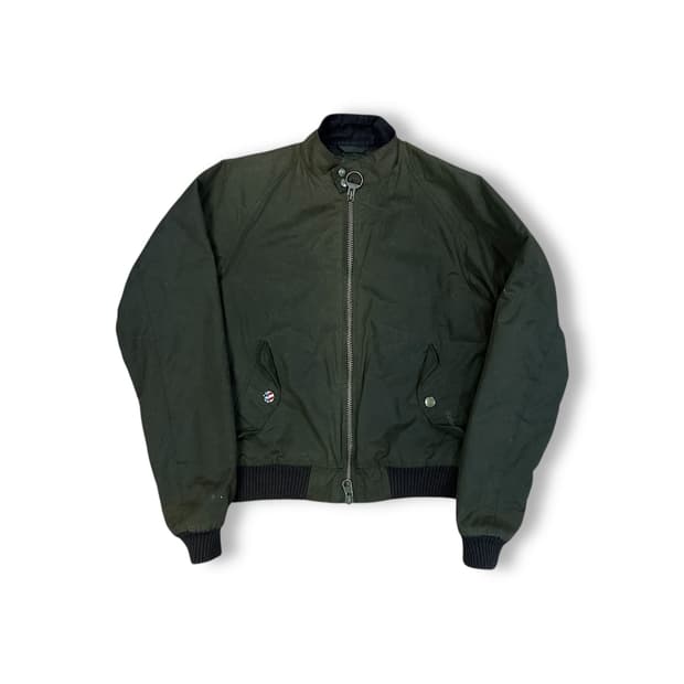 바버 스티브맥퀸 해링턴 자켓