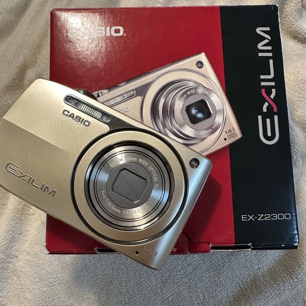 *풀박스* 카시오 엑슬림 z2300 디카/디지털카메라 