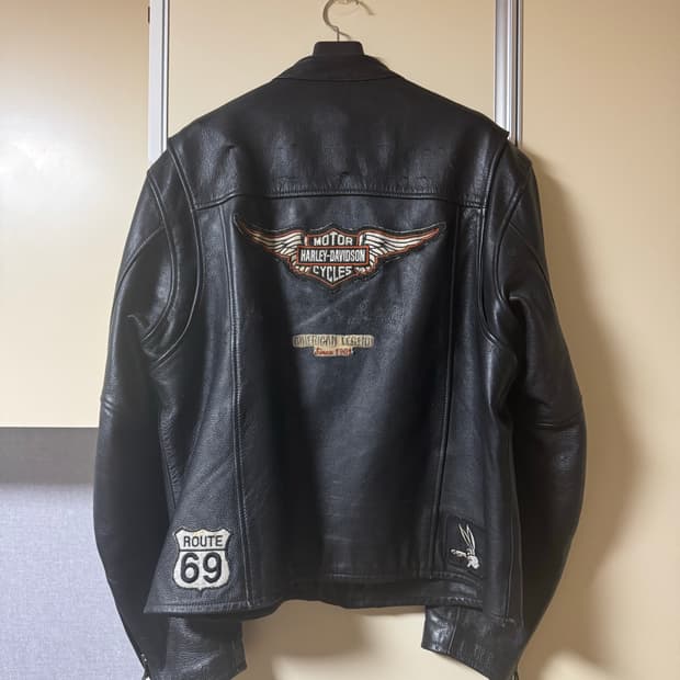 할리데이비슨 라이더 가죽자켓 XL