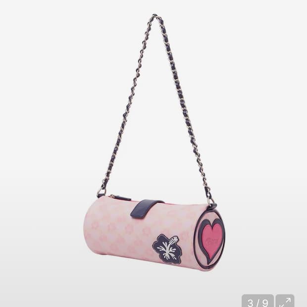 (유일매물)키르시 슈퍼갤즈 란 콜라보 미니 백 가방 핑크