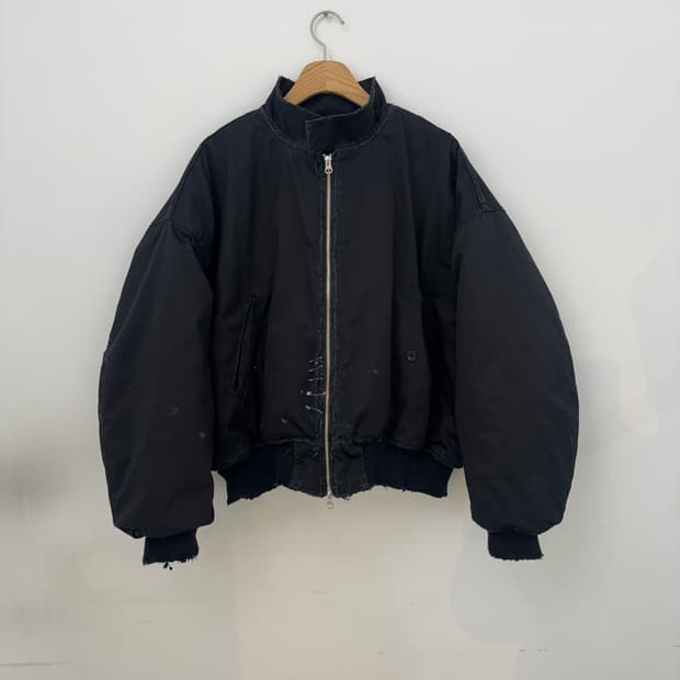 빈티지 패디드 패딩자켓