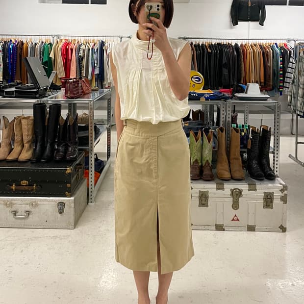 POLO RALPH LAUREN gurkha skirt 폴로 랄프로렌