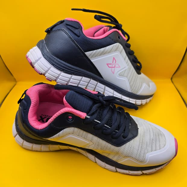 JDX X-RUN 흰색/네이비 여성테니스화  러닝화240