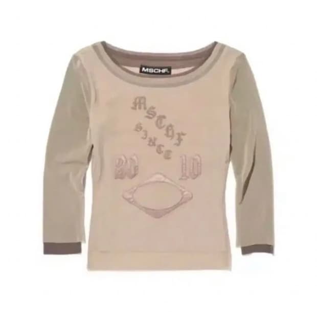 구매) 미스치프 보트넥 메쉬탑 베이지 구매 합니다