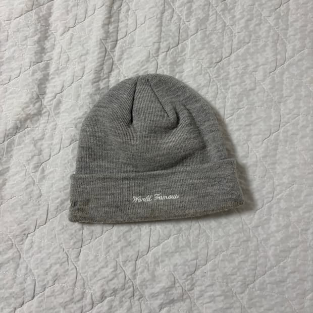 슈프림 회색 비니