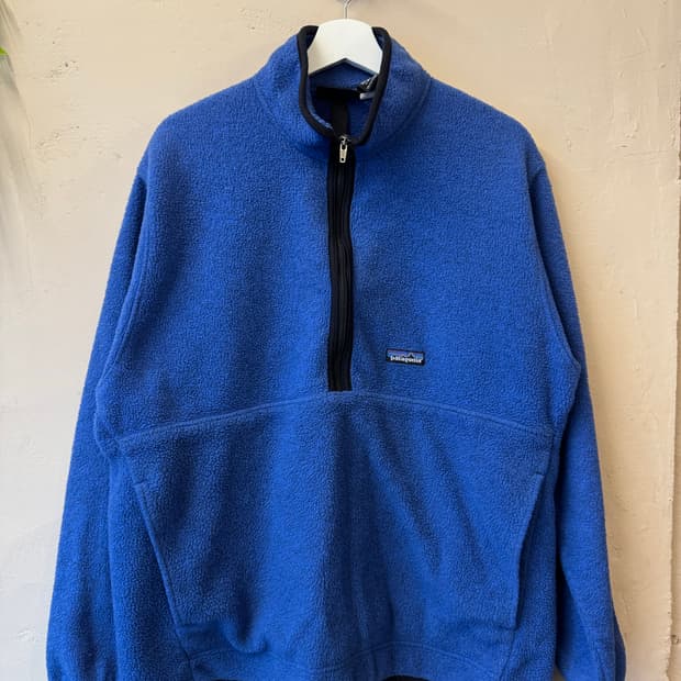 파타고니아 신칠라 마수피얼 하프집업 블루 L