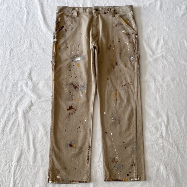 랭글러 페인팅 카펜터 워크팬츠