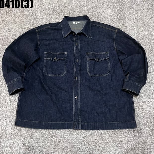 유니클로 데님 셔츠
