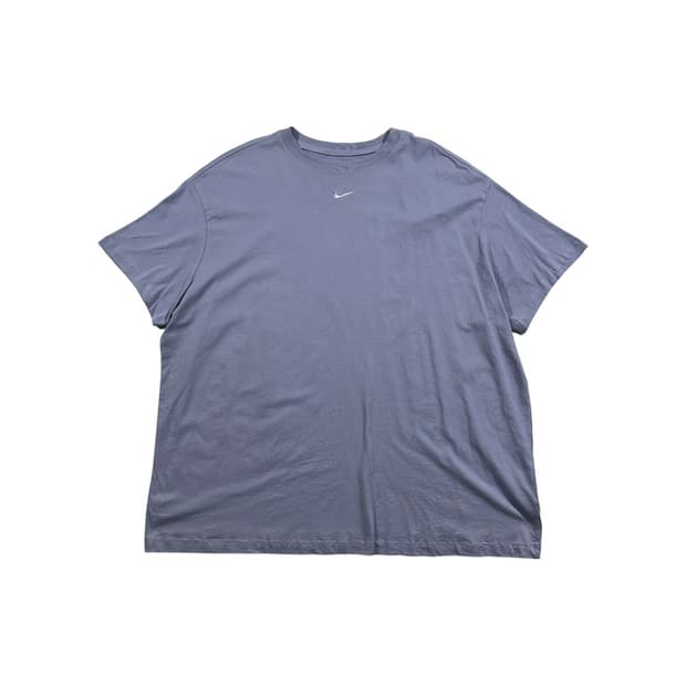[NIKE] 나이키 루즈핏 스우시 자수 라벤더 반팔 티셔츠(새상품)