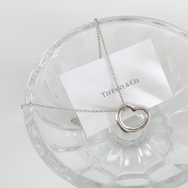 티파니 엘사 퍼레티 오픈 하트 22mm 목걸이 NO.89