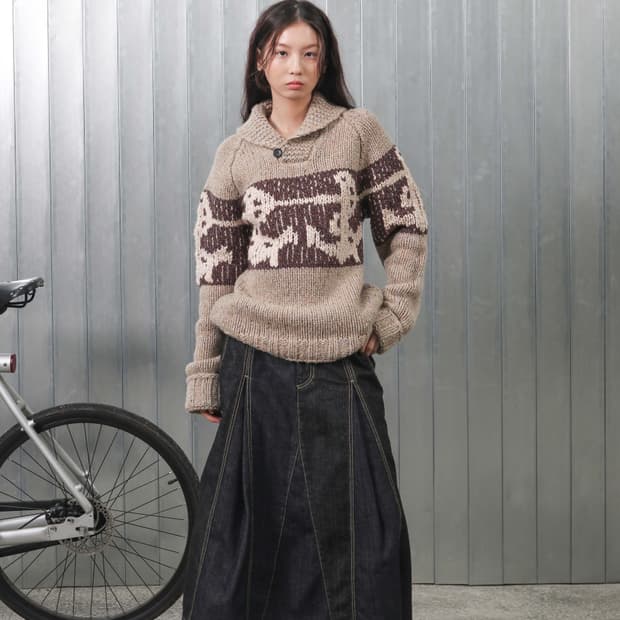 사파리스팟 Region Motors Club Heavy Knit