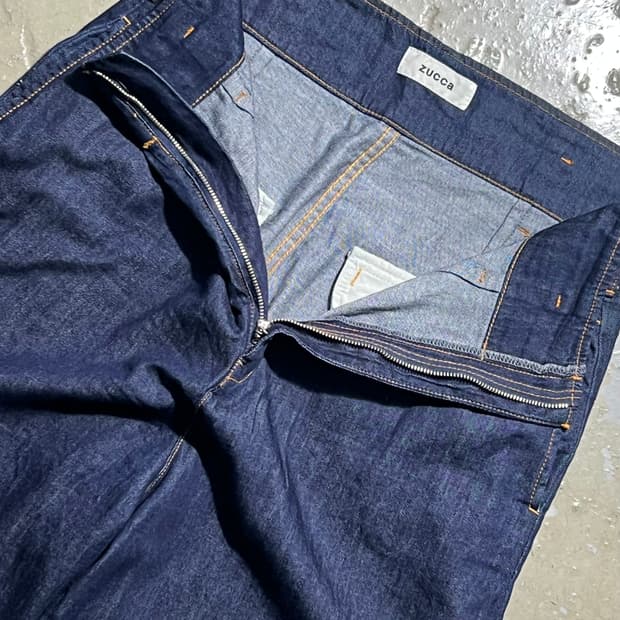 Zucca Zipper Fly Denim