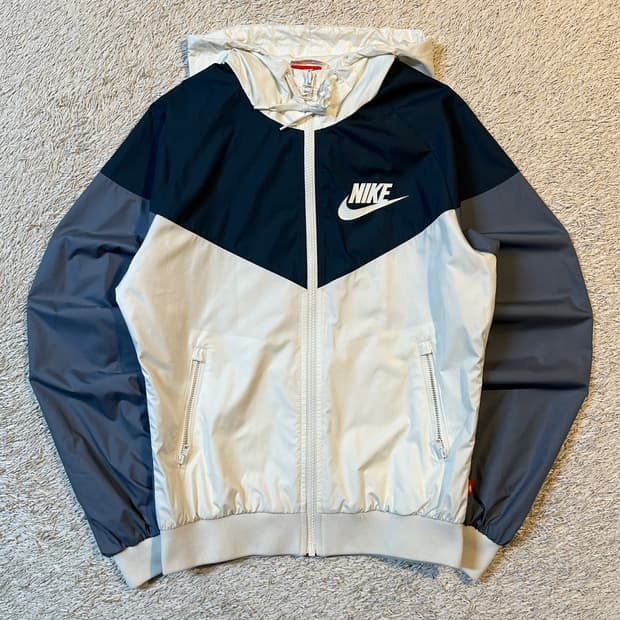 나이키 NSW 윈드러너 배색 후드 바람막이 자켓