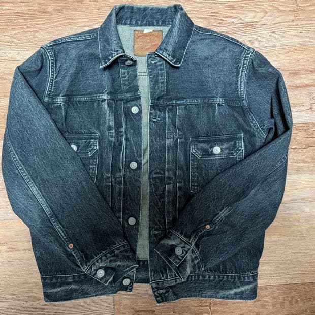 슈가케인 SC15650H 흑청 자켓 1953 40사이즈