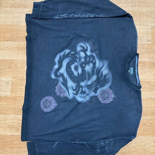 트래비스 스캇 키르쿠스 막시무스 스타디움 투어 25 써멀 롱 슬리브 티셔