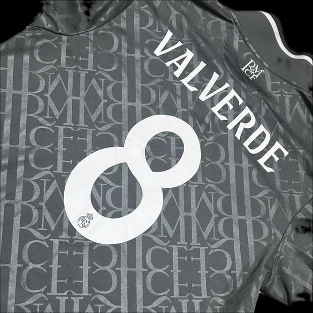 [국내 XL] 24-25 레알 마드리드 써드 No.8 페데리코 발베르데