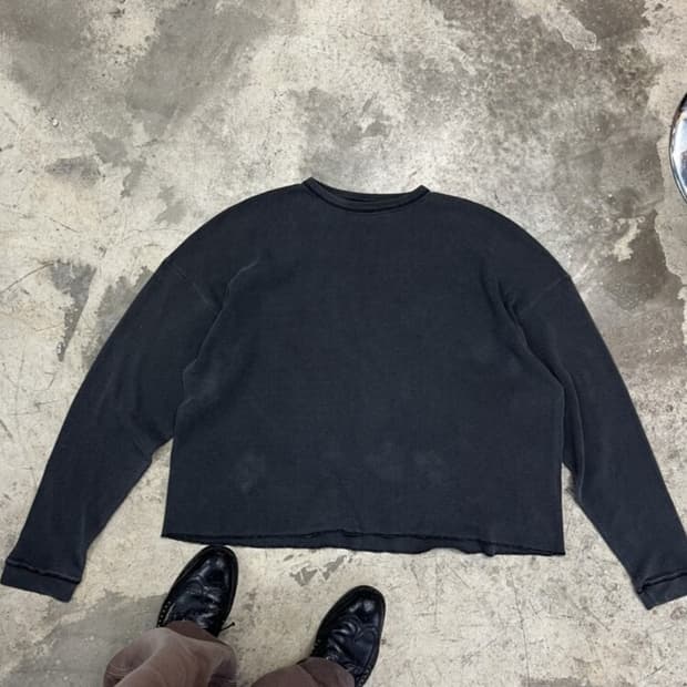 배드포드 브루클린 와플 롱슬리브