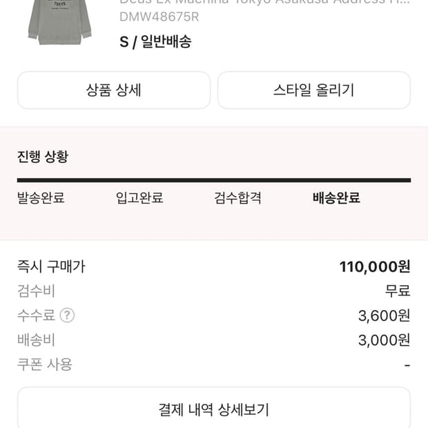 데우스 도쿄 후드티 S