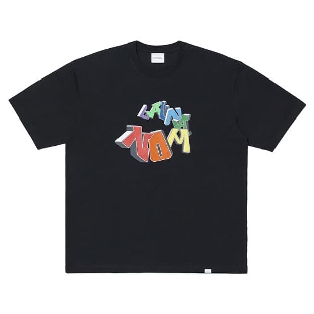 노매뉴얼 반팔 티셔츠 R.C.G T SHIRT 블랙