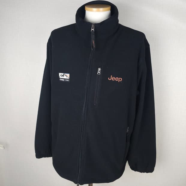 지프 후리스집업 남자110사이즈 