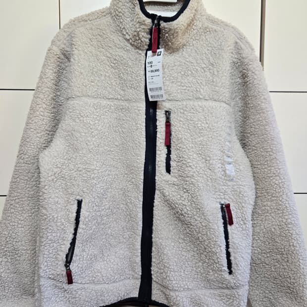 탑텐 플리스 후리스 집업(새상품)