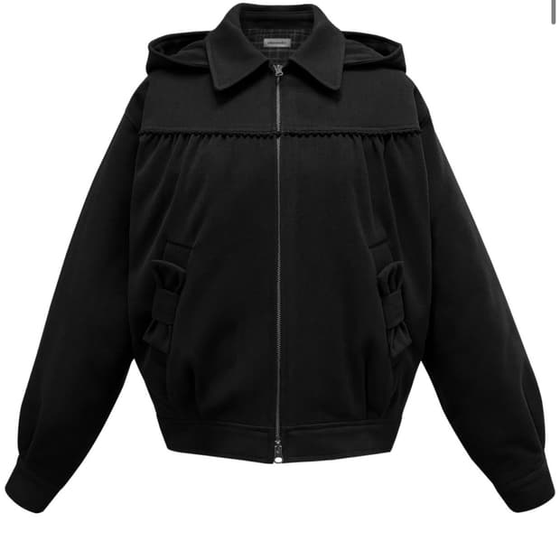 체메씨 블링크후드자켓 블랙 판매해요