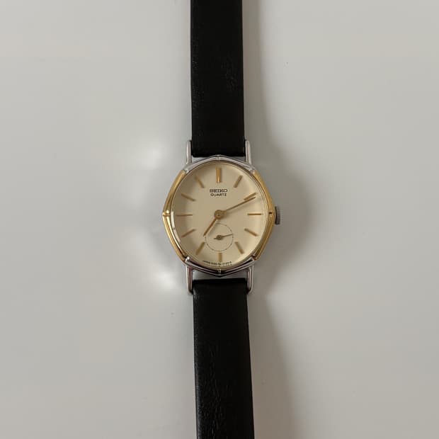 1980s Octagon Case Ladies Quartz