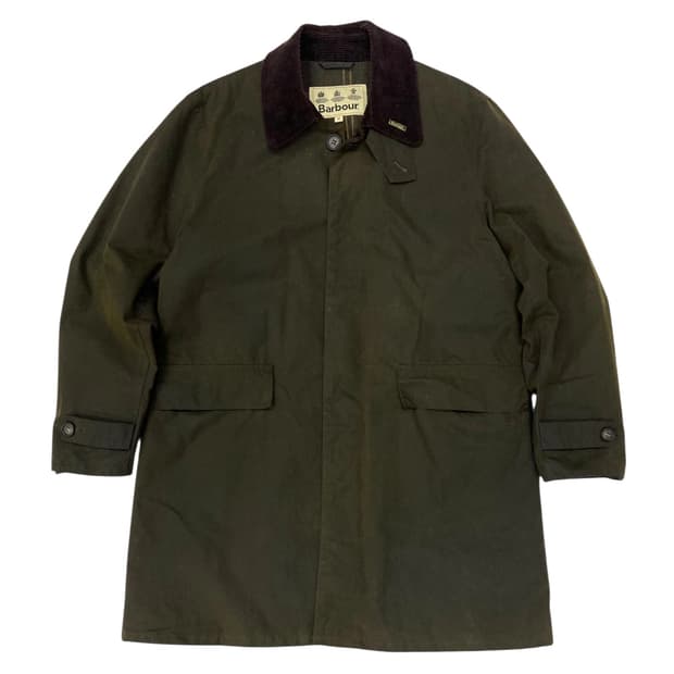 바버 Brambling 왁스 자켓