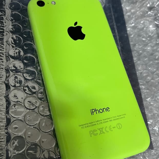 아이폰 5c 그린 32기