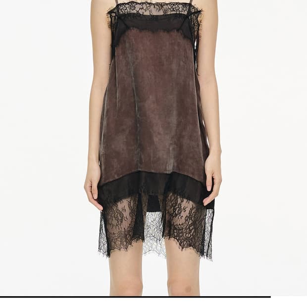 세릭 레이스 슬립 드레스 구해요