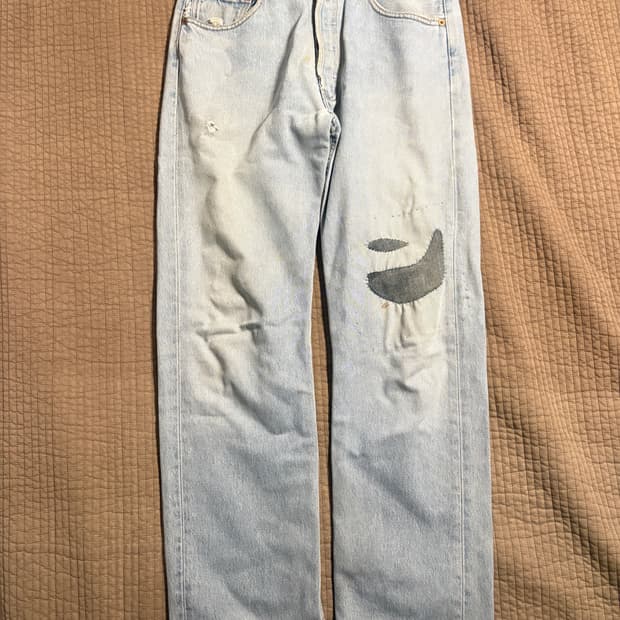 리바이스 501 리페어드