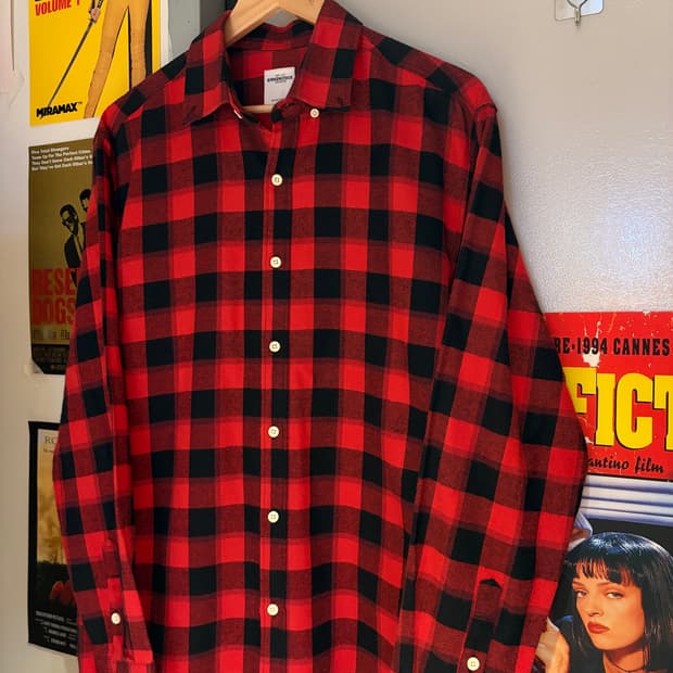 버켄스탁 체크 셔츠